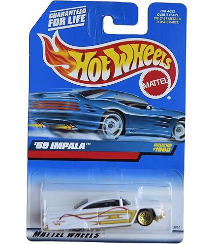 Amazon.com: Hot Wheels '59 Impala #249 Year: 2000 : Toys & Games